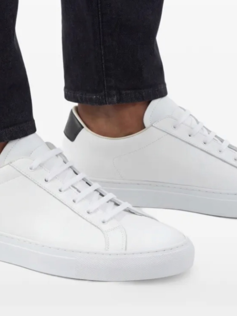 Common Projects White Leather Sneakers
